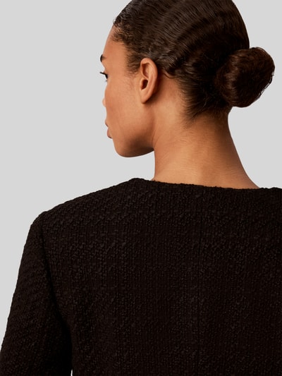 Calvin Klein Womenswear Żakiet krótki o kroju regular fit z dodatkiem wełny Czarny 5