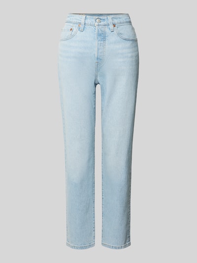 Levi's® Straight leg jeans in 5-pocketmodel, model 'WOW ME OVER' Lichtblauw - 2