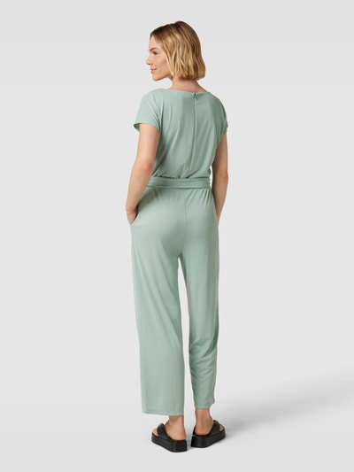 Jake*s Collection Jumpsuit mit Bindegürtel Lind 5