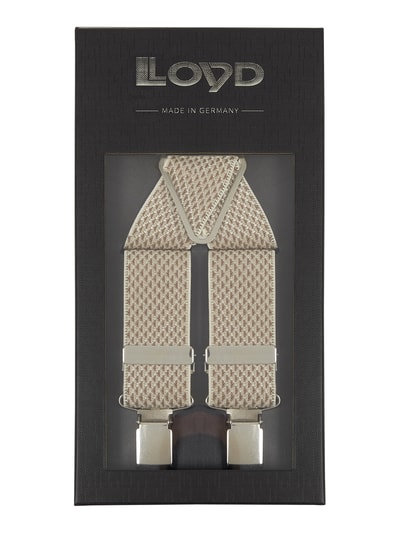 Lloyd Men's Belts Bretels in X-vorm Ecru - 3