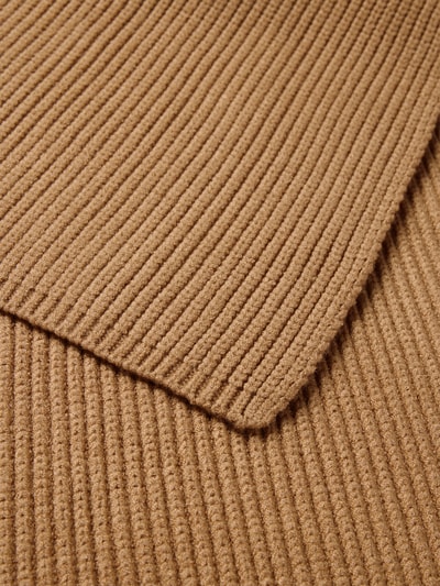 MSCH Copenhagen Grobstrick-Schal aus Viskose-Mix Modell 'GALINE RACHELLE' Camel 2