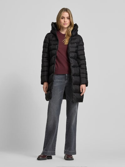 Peuterey Kurtka puchowa z zamkiem błyskawicznym dwustronnym model ‘LEVARIA’ Czarny 1