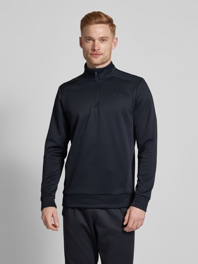 Under Armour Sweatshirt mit Troyer-Kragen Black 4