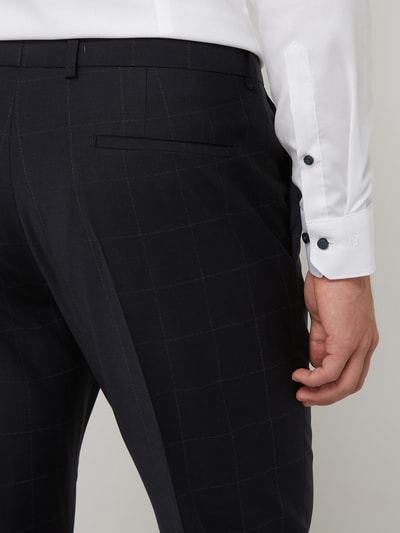 Strellson Herren Mercer Anzughose - Businesshose Slim Fit Aus Schurwolle