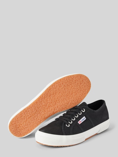 Superga Sneakers met labeldetail Zwart - 4