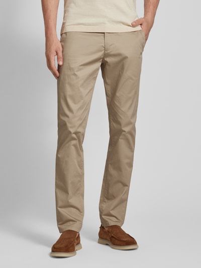 MCNEAL Slim Fit Chino mit Gesäßtaschen Beige 4