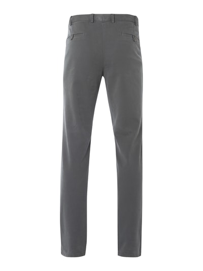 HILTL SENSE Slim Fit Chino aus Baumwoll-Elasthan-Mix Anthrazit 4