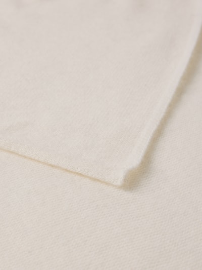 MCNEAL Szal z mieszanki wełny z domieszką kaszmiru Złamany biały 2