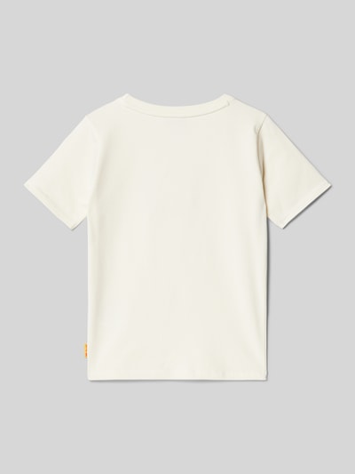 Steiff T-Shirt mit Rundhalsausschnitt Offwhite 3