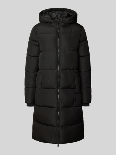 Pieces Regular Fit Steppmantel mit Storm Cuffs Modell 'BEE' Black 2