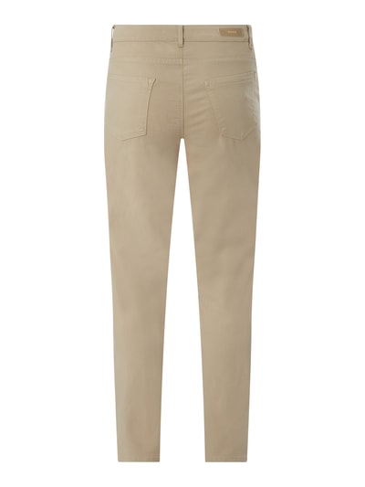 Brax Skinny Fit Cropped Jeans mit Stretch-Anteil Modell 'Shakira S' Sand 3