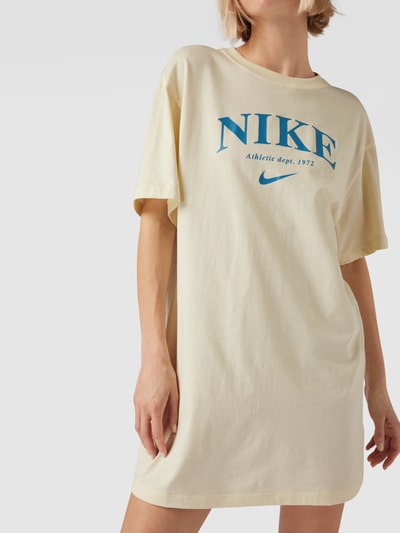 Nike T-shirt o kroju oversized z nadrukiem z logo Złamany biały 3