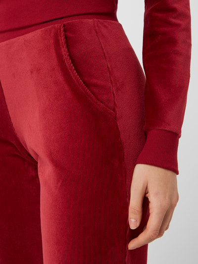 Skiny Comfortbroek van corduroy  Donkerrood - 3