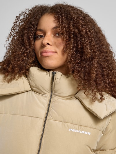 Pegador Steppjacke mit Label-Stitching Modell 'BLANCA' Sand 3