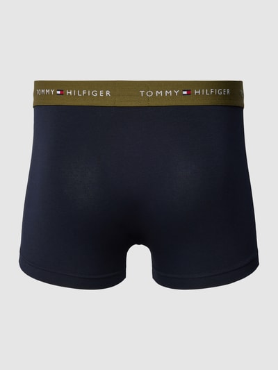 Tommy Hilfiger Trunks mit elastischem Logo-Bund im 3er-Pack Oliv 3