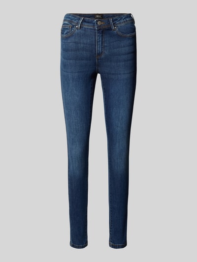 Only Skinny fit jeans van katoenmix, model 'WAUW' Donkerblauw - 2