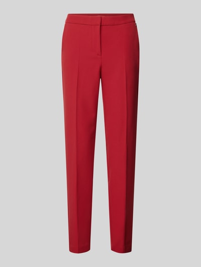 HUGO Slim fit broek met haakjessluiting, model 'HAGONIA-1' Rood - 2