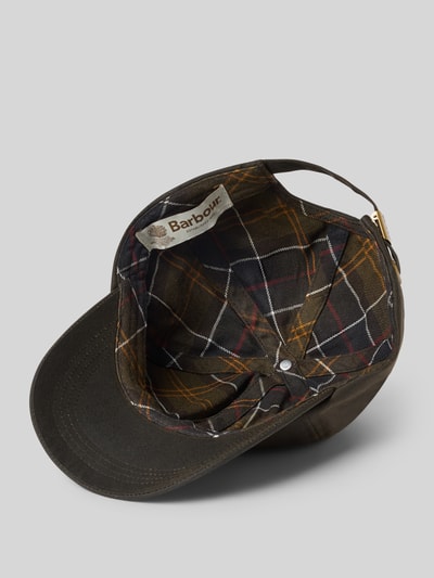 Barbour Cap aus reiner Baumwolle Modell 'Belsay' Oliv 2