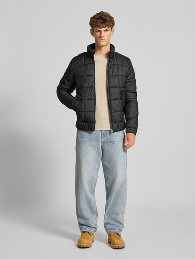 G-Star Raw Steppjacke mit Stehkragen Modell 'Meefic' Black 1