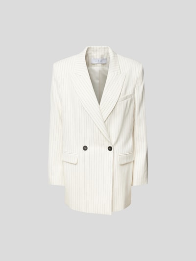 Iro Blazer mit Nadelstreifen Offwhite 2