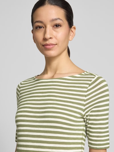 s.Oliver RED LABEL Relaxed Fit T-Shirt aus reiner Baumwolle Lind 3