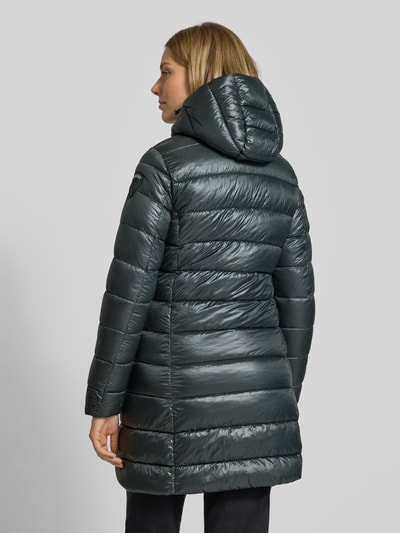 Blauer Usa Gewatteerde lange jas met Sorona®-vulling, model 'Adelaide' Donkergrijs - 5