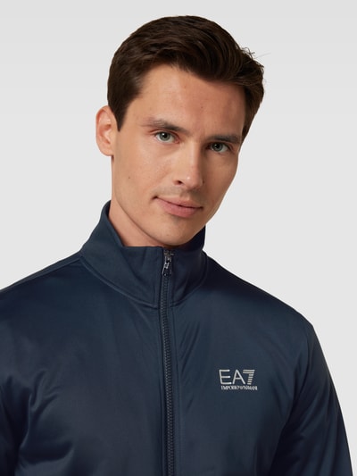 EA7 Emporio Armani Sweatanzug mit Label-Details Marine 3