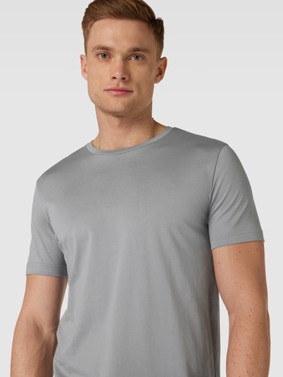 Christian Berg Men T-shirt met ronde hals Steengrijs - 3