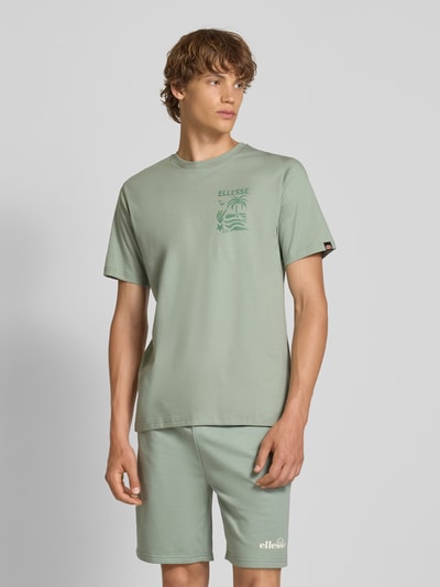 Ellesse T-Shirt mit Motiv- und Label-Print Modell 'TROPICOSA' Gruen 4