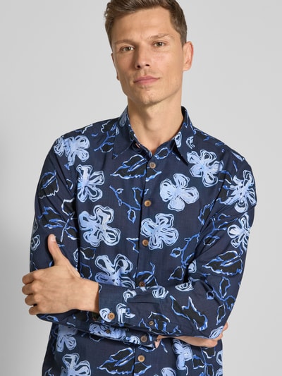 PAUL SMITH Freizeithemd mit Kentkragen Marine 3