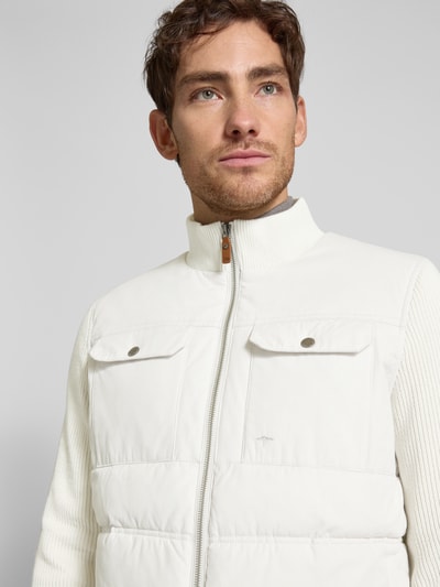 Fynch-Hatton Jacke mit Brusttaschen Offwhite 3