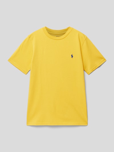 Polo Ralph Lauren Teens T-Shirt mit Logo-Stitching Gelb 1