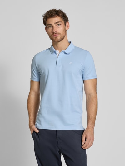 Tom Tailor Regular fit poloshirt van puur katoen Lichtblauw - 4