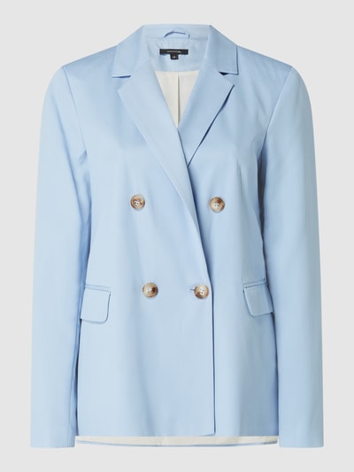 comma Blazer van lyocell  Hemelsblauw - 2