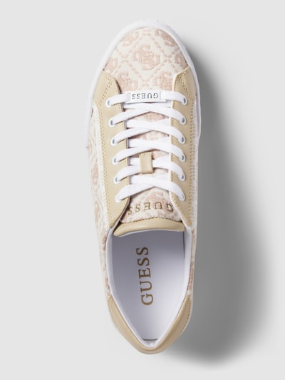 Guess Sneaker mit Logo-Print Modell 'PARDIE7' Rose 4