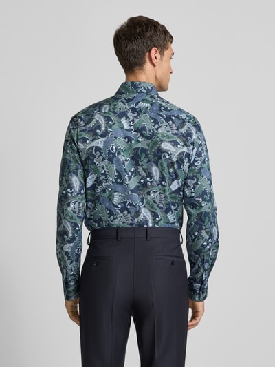 ETERNA Comfort fit zakelijk overhemd met kentkraag Groen - 5