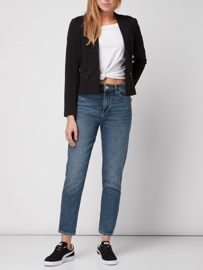 Tom Tailor Denim Blazer mit Rippenstruktur Black 1