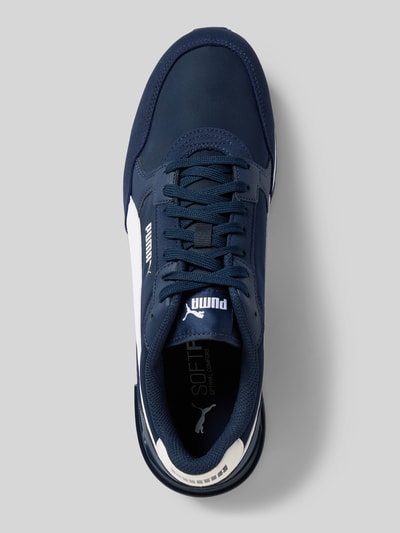 Puma Sneaker mit Label-Print Modell 'Runner' Marine 3