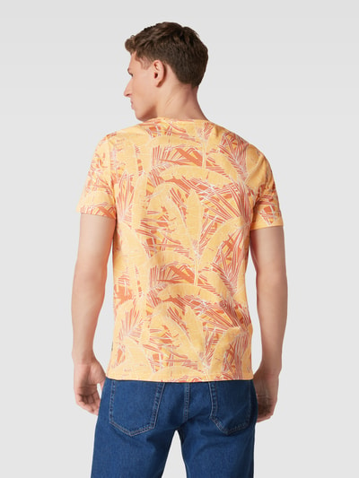 Blend T-shirt z okrągłym dekoltem model ‘FLORAL’ Jasnozielony 5