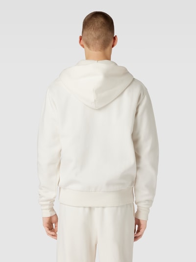 CHAMPION Sweatjacke mit Label-Stitching Offwhite 5