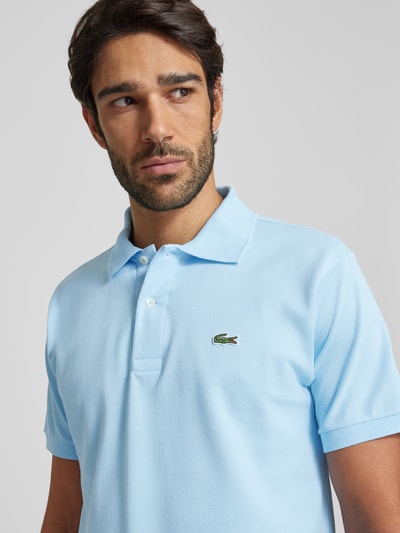 Lacoste Regular Fit Poloshirt mit Label-Patch Hellblau 3