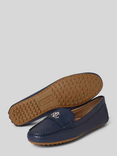 Lauren Ralph Lauren Loafers met logo-applicatie, model 'BARNSBURY' Blauw - 4