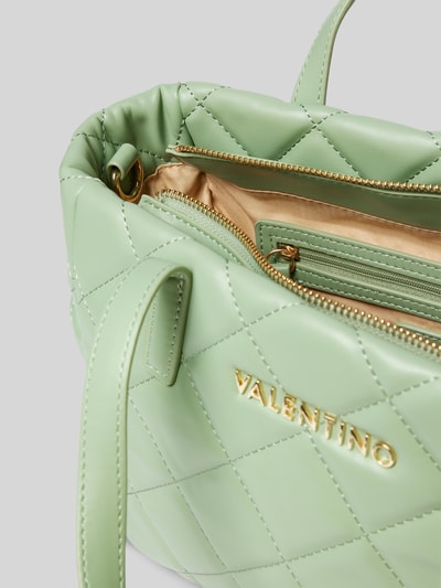 VALENTINO BAGS Handtasche mit Steppnähten Modell 'OCARINA' Hellgruen 4