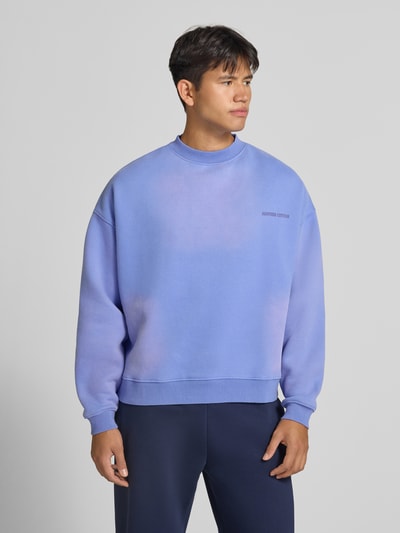 ANOTHER COTTON LAB Relaxed Fit Sweatshirt aus Baumwoll-Mix Modell 'Sunday' Flieder 4