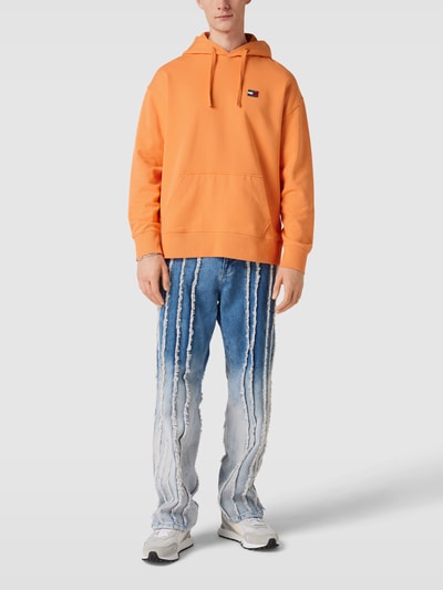 Tommy Jeans Hoodie mit Label-Detail Orange 1