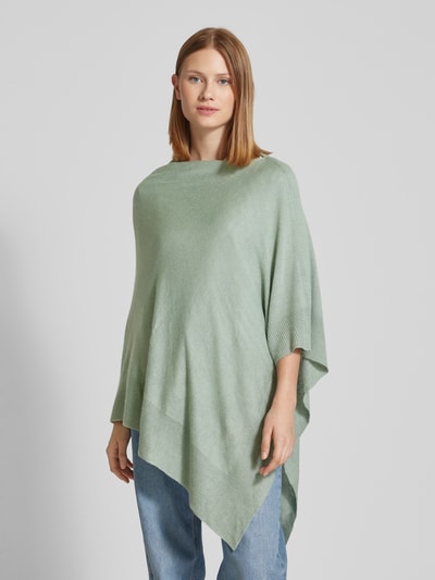 OPUS Poncho mit asymmetrischem Stehkragen Modell 'ASKILIi' Mint 4