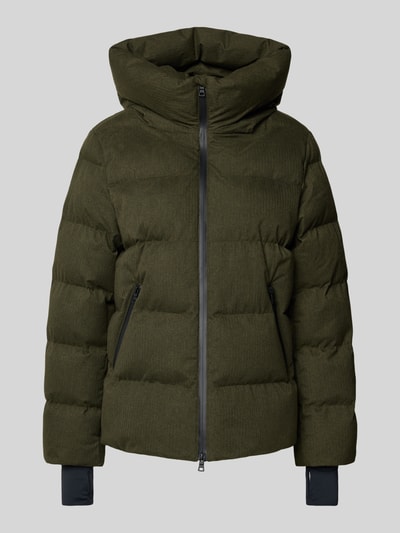 Blonde No. 8 Gewatteerd jack met capuchon Donkergroen - 2