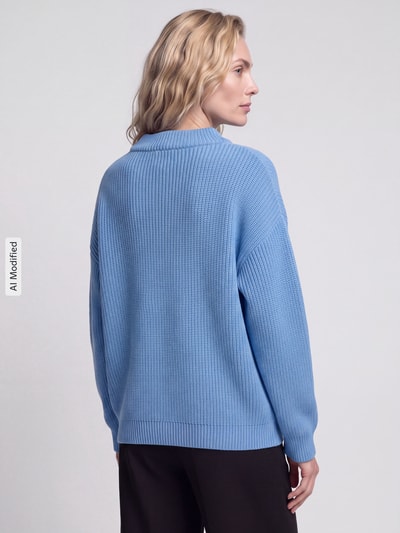 Jake*s Casual Regular Fit Pullover mit Tunnelzug Sky 5