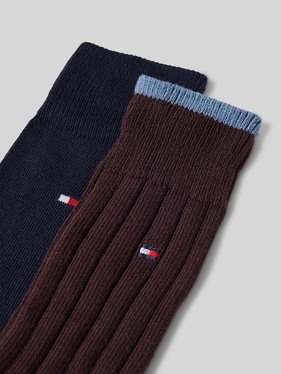 Tommy Hilfiger Strümpfe aus Baumwoll-Mix im 2er-Pack Black 2