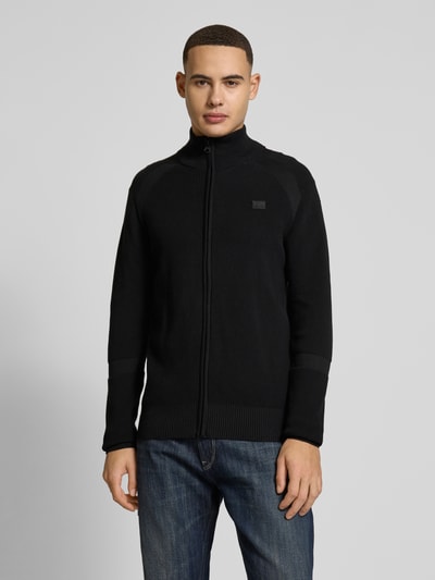 G-Star Raw Strickjacke mit Stehkragen Black 4